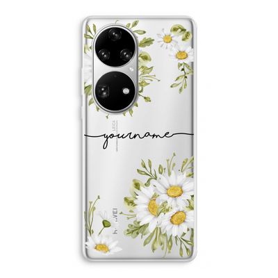 Daisies: Huawei P50 Pro Transparant Hoesje