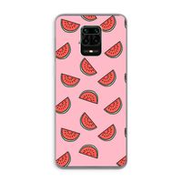 Watermeloen: Xiaomi Redmi Note 9 Pro Transparant Hoesje