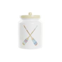 Tin DKD Home Decor Roeispanen 4 Onderdelen Dolomite 15 x 15 x 22 cm