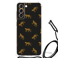 Case Anti-shock voor Samsung Galaxy S21 FE Leopards - thumbnail