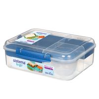 Sistema TO GO - Bento Lunch - 1.650 ml Donkerblauw - thumbnail