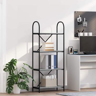 Boekenkast Grijs sonoma 60 x 30 x 146 cm Bewerkt hout