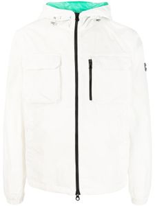 Duvetica veste zippée à patch logo - Tons neutres