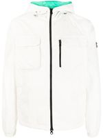 Duvetica veste zippée à patch logo - Tons neutres Duvetica veste zippée à patch logo - Tons neutres