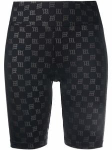 MISBHV short à motif monogrammé - Noir