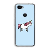 Eenhoorn: Google Pixel 3a Transparant Hoesje