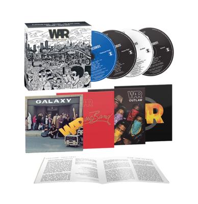 WAR - The CD Collection 1977-1994 (Record Store Day Black Friday 2024) 5CD LAATSTE STUKS