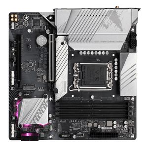 GIGABYTE B760M AORUS ELITE AX moederbord RAID, 2.5 Gb-LAN, WLAN, BT, Sound, µATX