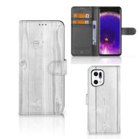 OPPO Find X5 Pro | Book Style Case | White Wood OPPO Find X5 Pro | Book Style Case | White Wood