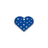 Naamplaatje voor halsband Imarc PetScribe Passion Blauw Zilver