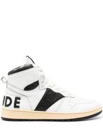 RHUDE baskets montantes Rhecess en cuir - Noir