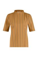 Oliver stripe shirt - mustard/antraciet - 07028