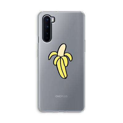 Banana: OnePlus Nord Transparant Hoesje