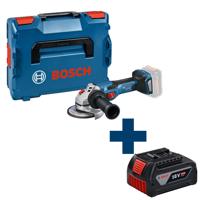 Bosch Professional GWS 18V-15 C Accu Haakse Slijper 125mm 18V BITURBO Basic Body in L-Boxx - 06019H6000
