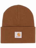 Carhartt WIP bonnet à patch logo - Marron