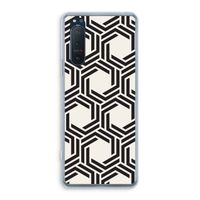 Geometrisch patroon: Sony Xperia 5 II Transparant Hoesje