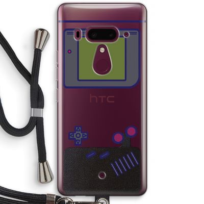 Game On: HTC U12+ Transparant Hoesje met koord
