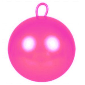 Skippybal roze 60 cm voor kinderen - buitenspeelgoed voor kids - Skippyballen