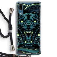 Cougar and Vipers: Huawei P20 Transparant Hoesje met koord