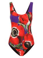 Dolce & Gabbana maillot de bain Racing à imprimé - Rouge - thumbnail