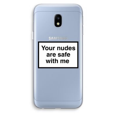 Safe with me: Samsung Galaxy J3 (2017) Transparant Hoesje