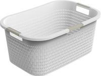 Rotho wasmand 40 liter country wit