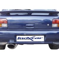 InoxCar uitlaat passend voor Subaru Impreza 4WD 2.0 GT-Turbo -2000 150x105mm IXSUIM01150