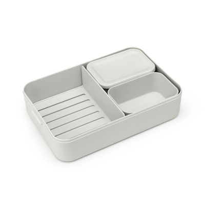 Brabantia Bento Lunchbox Make & Take Groot Lichtgrijs