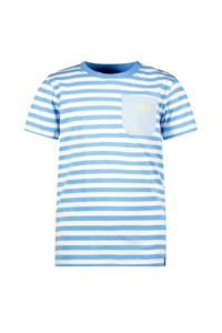 B.Nosy zomer t-shirt jongens - blauw gestreept - Tripp