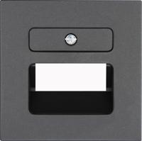 Kopp HK07 antraciet afdekplaat UTP dubbel - 4623060 Kopp HK07 antraciet afdekplaat UTP dubbel - 4623060