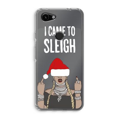 Came To Sleigh: Google Pixel 3a Transparant Hoesje