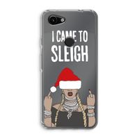 Came To Sleigh: Google Pixel 3a Transparant Hoesje