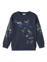 Name it winter sweater jongens - donker blauw - NkmPbambo