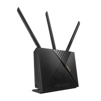 ASUS 4G-AX56 draadloze router Gigabit Ethernet Dual-band (2.4 GHz / 5 GHz) 3G Zwart - thumbnail