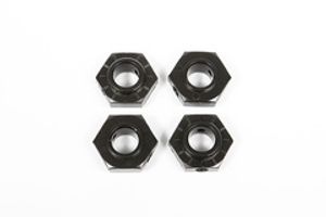 17mm Aluminum Hub - Black (4pcs) (AX31230)