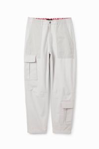 Cargobroek met patch - WHITE - 32