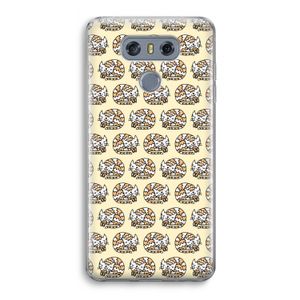 Slapende poes: LG G6 Transparant Hoesje