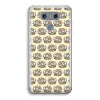 Slapende poes: LG G6 Transparant Hoesje