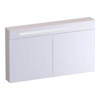 Brauer Promise Deluxe Spiegelkast - 120 cm - met Verlichting - 2 Dubbelzijdige Spiegeldeuren - Mat Zand