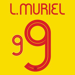 L.Muriel 9 (Officiële Colombia Bedrukking 2021-2022)