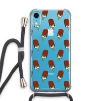 Yummy: iPhone XR Transparant Hoesje met koord