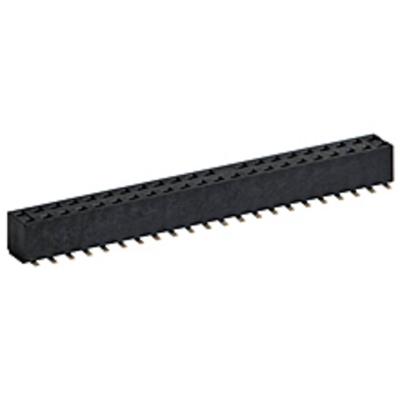 Molex 873819016 Female header, inbouw (standaard) Totaal aantal polen: 8 Rastermaat: 2 mm Inhoud: 1 stuk(s) Tape on Full reel