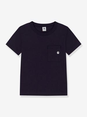 T-shirt PETIT BATEAU marineblauw