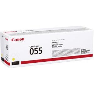 Canon 055 tonercartridge 1 stuk(s) Origineel Geel