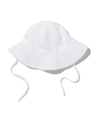 HEMA Baby Zonnehoed Borduur Gebroken Wit (gebroken wit)