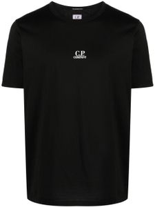 C.P. Company t-shirt en coton à logo imprimé - Noir