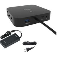 I-tec USB-C HDMI DP Docking Station with Power Delivery 100 W + Universal Charger 112 W