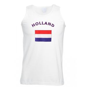 Tanktop met vlag Holland print