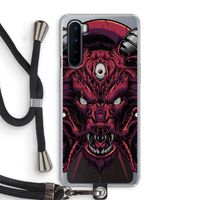 Hell Hound and Serpents: OnePlus Nord Transparant Hoesje met koord