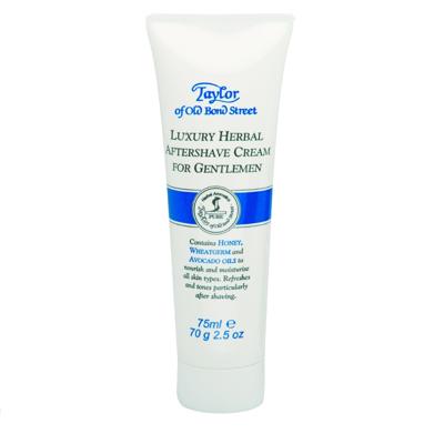 Taylor of Old Bond Street Cream & Balm Herbal Luxury Aftershave Cream 75ml